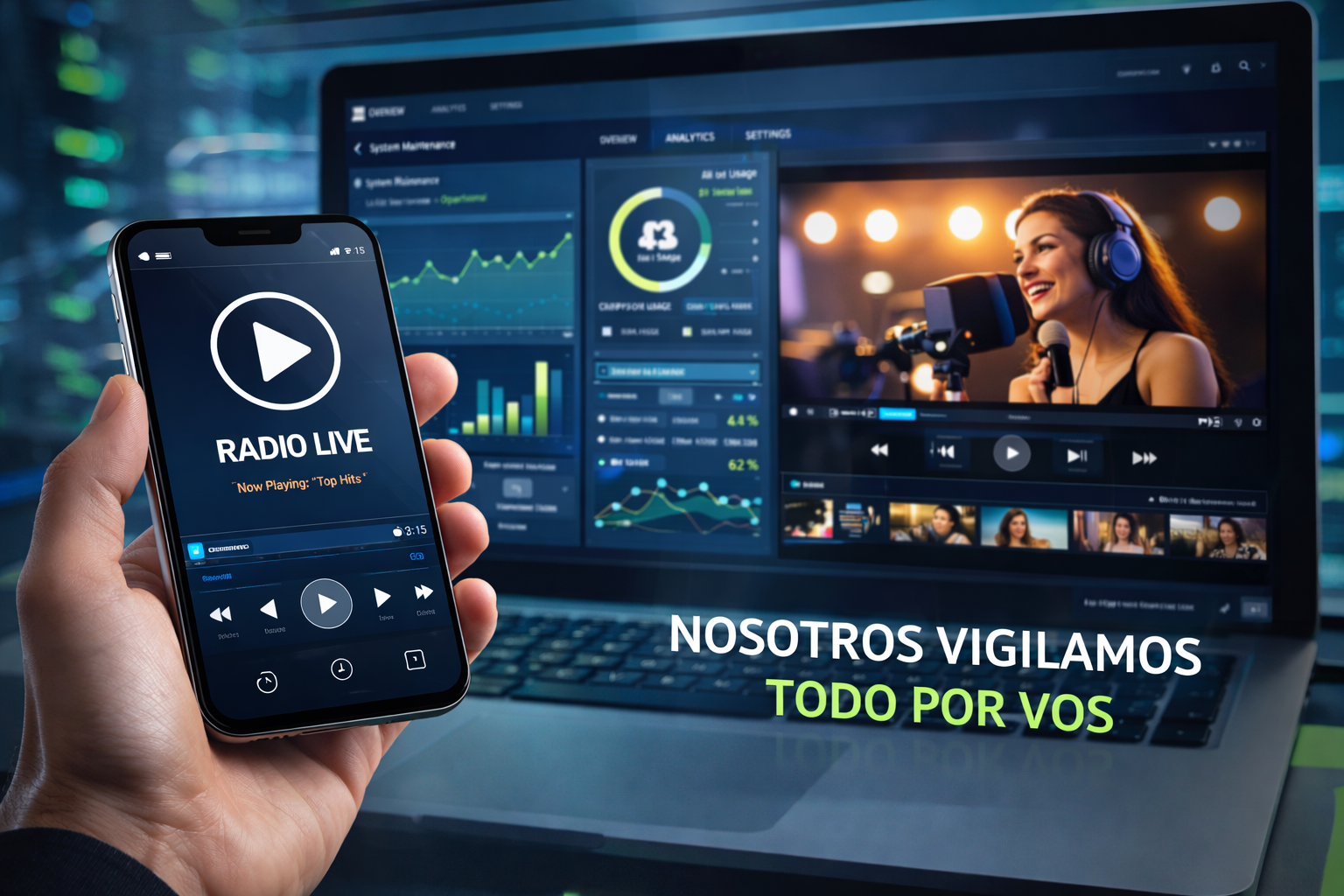 Mantenimiento Web y Apps Radio Video